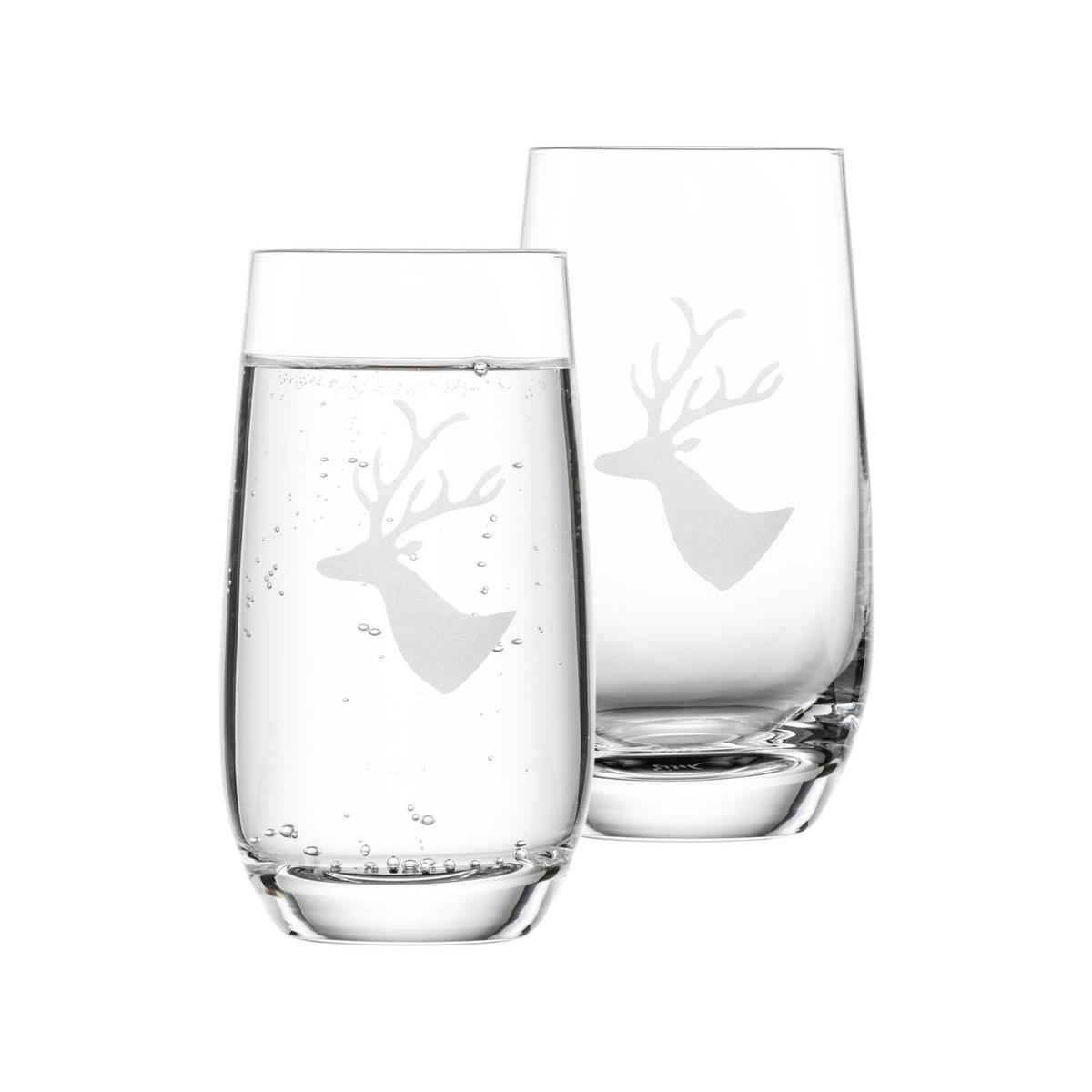 BECHER Chalet transparent 350 ml 2er Set - Transparent, Glas (0.35L) - Eisch