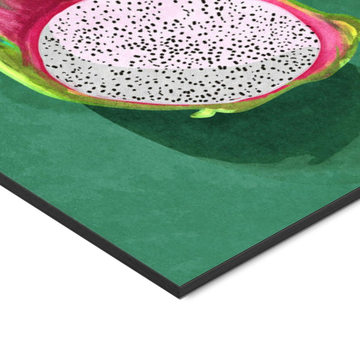 POSTER mit Rahmen Raissa Oltmanns - Dragonfruit - Multicolor/Schwarz, Holz/Papier (70/100cm) - Poster&Frame