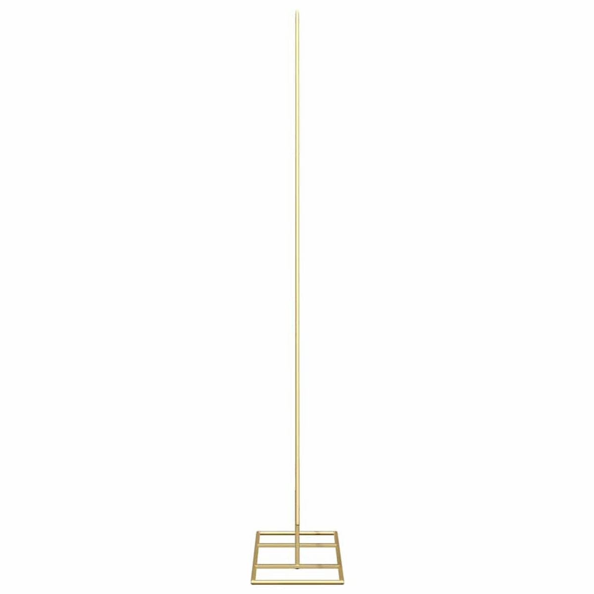 WEIHNACHTSBAUM Metall Gold 125 Cm Pulverbeschichteter Stahl - Goldfarben, Metall (125cm) - vidaXL