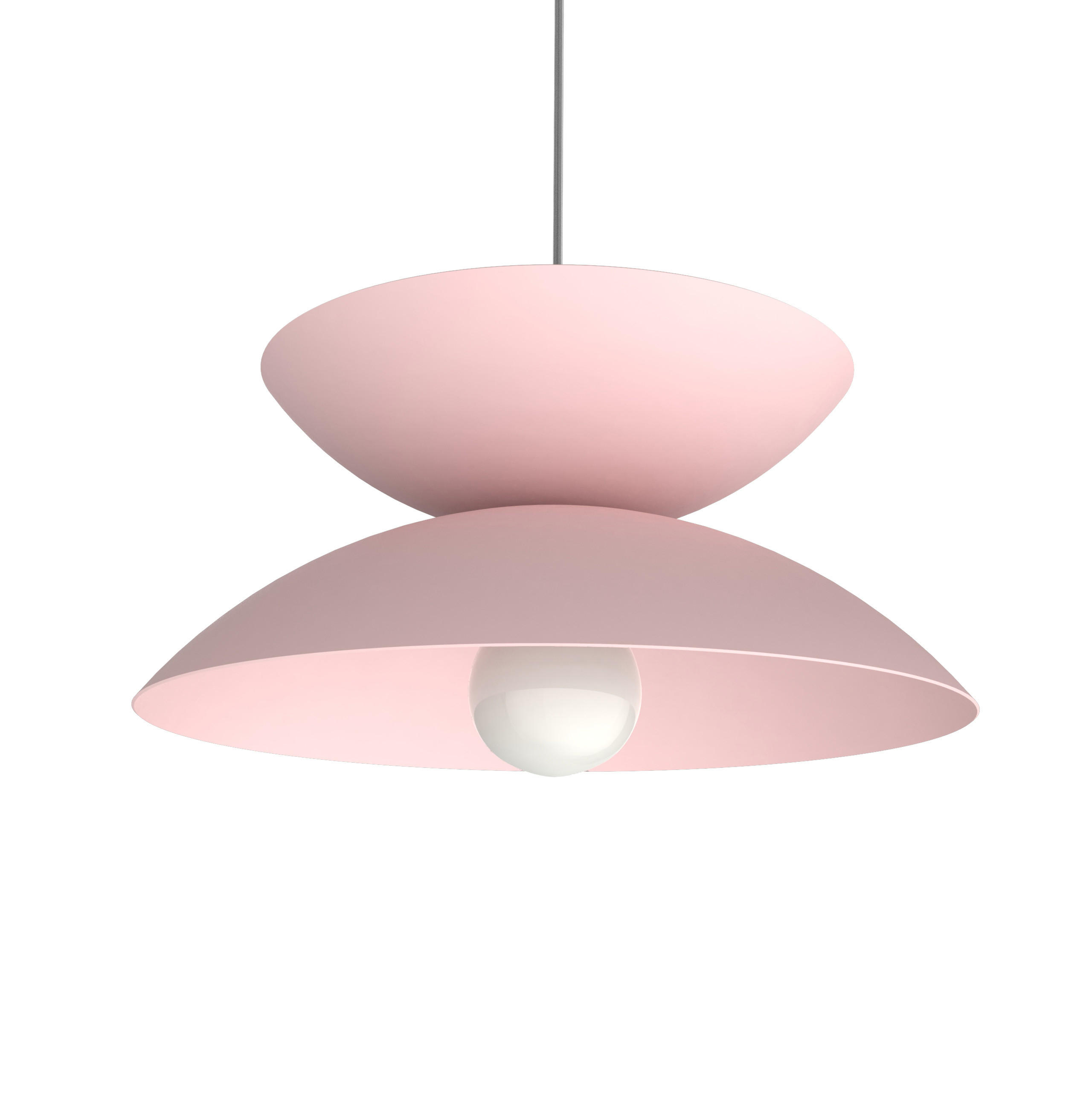 Lumicom Hängeleuchte Pink 40x20x40 cm