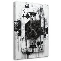 LEINWANDBILD Hobby und Bildung 80x120cm - Schwarz, Textil (80/120cm) - Feeby