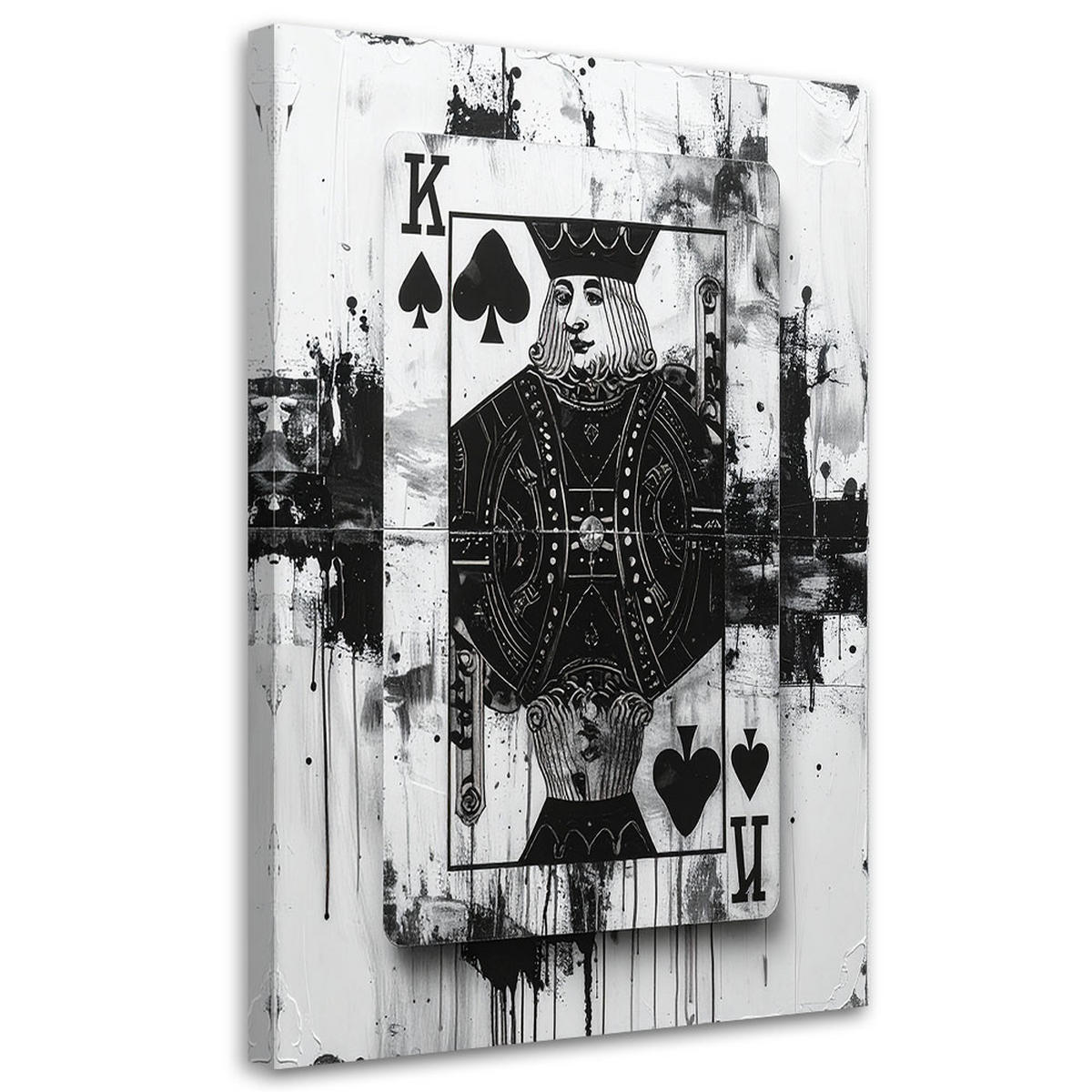 LEINWANDBILD Hobby und Bildung 80x120cm - Schwarz, Textil (80/120cm) - Feeby