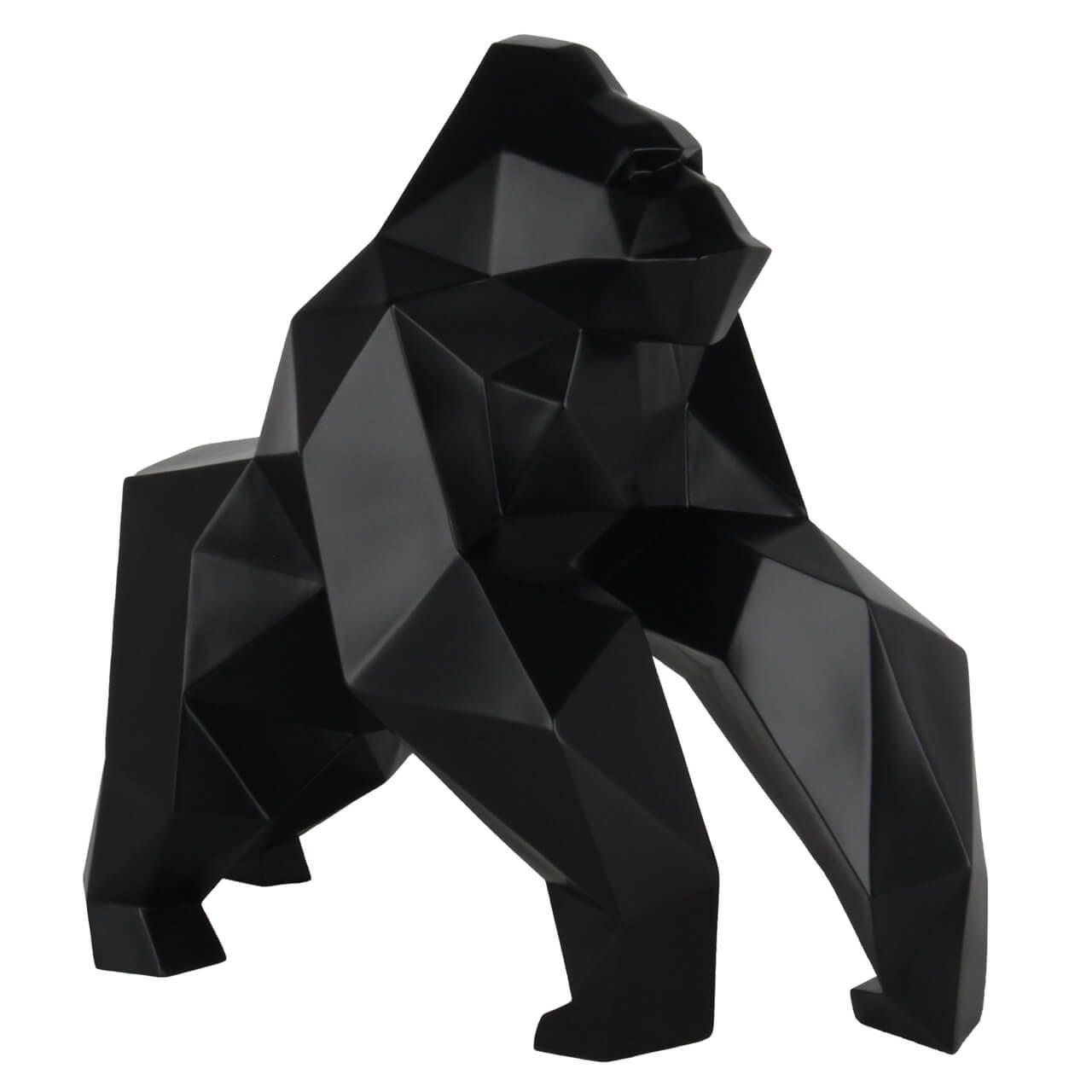 SKULPTUR Schwarz 49/44 cm - Schwarz, Stein (4.3/44/24cm) - KUNSTLOFT