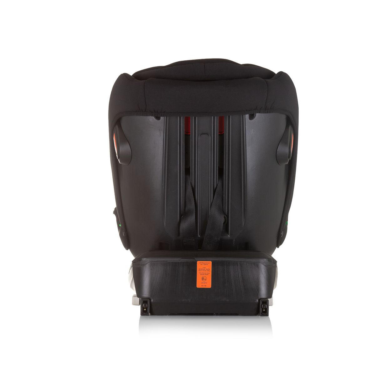 KINDERSITZ Tourino i-Size (40-150cm) schwarz/grau Isofix, höhenverstellbar, Stützbein, drehbar - Schwarz, Kunststoff (46/78/49cm) - Chipolino