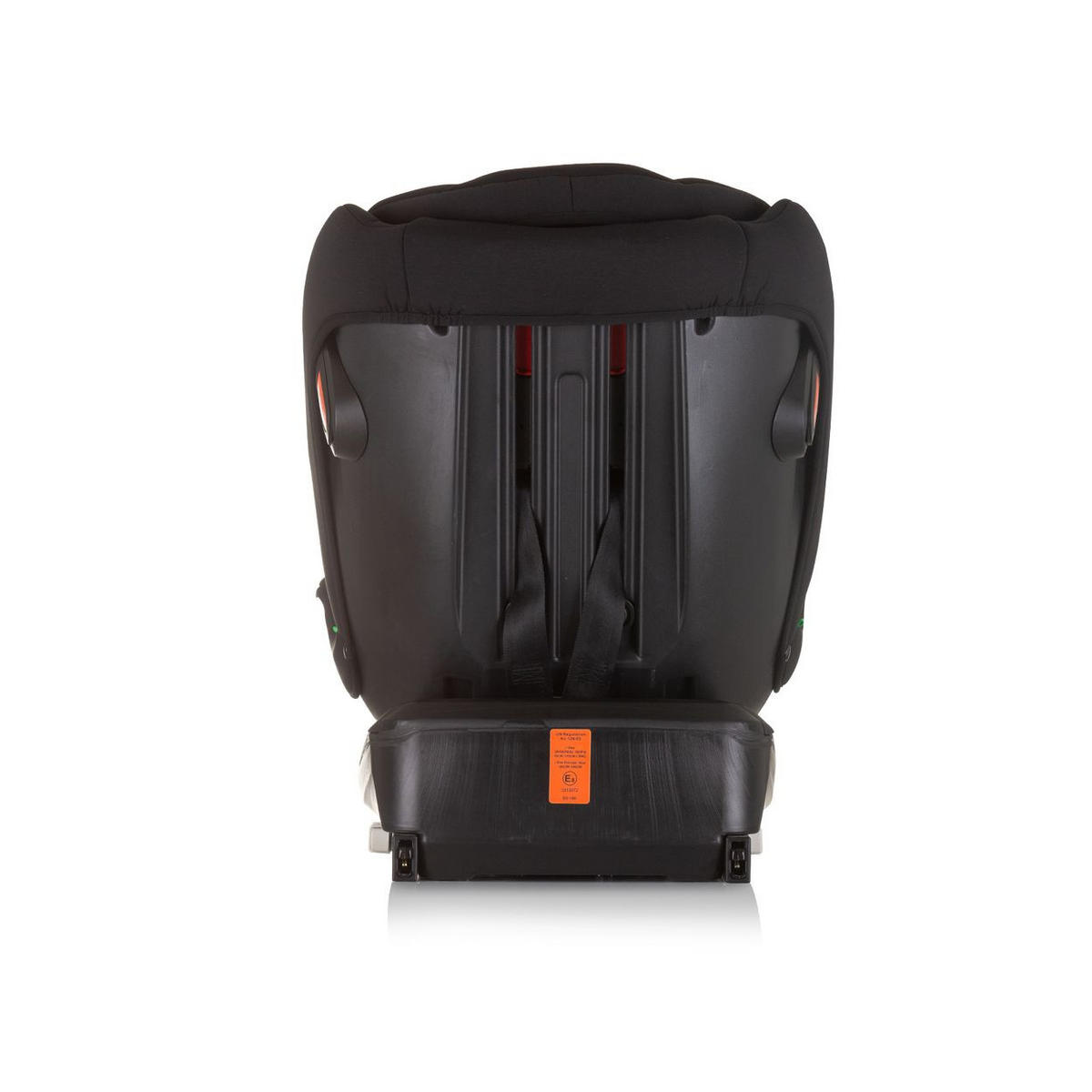 KINDERSITZ Tourino i-Size (40-150cm) schwarz/grau Isofix, höhenverstellbar, Stützbein, drehbar - Schwarz, Kunststoff (46/78/49cm) - Chipolino