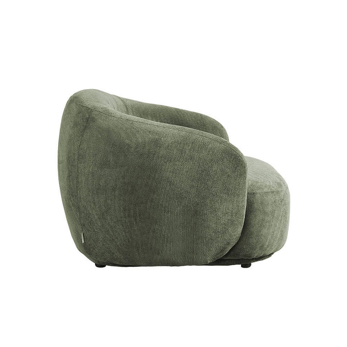 SESSEL CASARA - Webstoff Dunkelgrün - Dunkelgrün, Kunststoff (99/72/104cm) - Home Deluxe