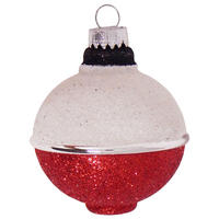 CHRISTBAUMSCHMUCK Schwimmer Mehrfarbig 6cm (Glas / 1 Stk.) - Multicolor, Glas (6/6/6cm) - Krebs Glas Lauscha