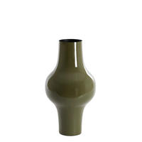 VASE Sindo Grün 22/22/40 cm - Grün, Metall (40cm) - Light & Living