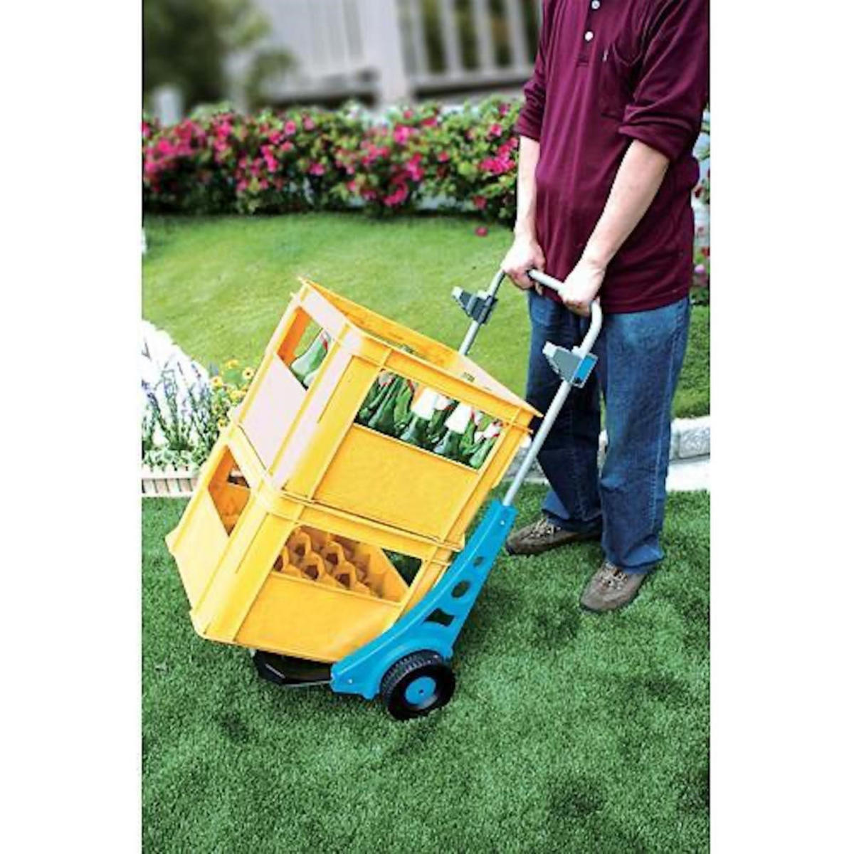 ABFALLSAMMLER NEAPEL PREMIUM Bis zu 130 Liter Fassungsvermögen 50kg maximale Belastung - Schwarz, Kunststoff (38/53/90cm) - PROREGAL