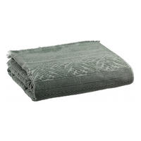 BADETUCH Zoé thymian 100 x 180 cm - Olivgrün, Textil (100/180cm) - Vivaraise