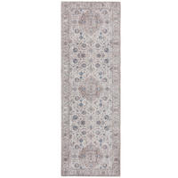 LÄUFER Laury Beige 80x240 cm - Beige, Textil (80/240cm) - benuta Pop