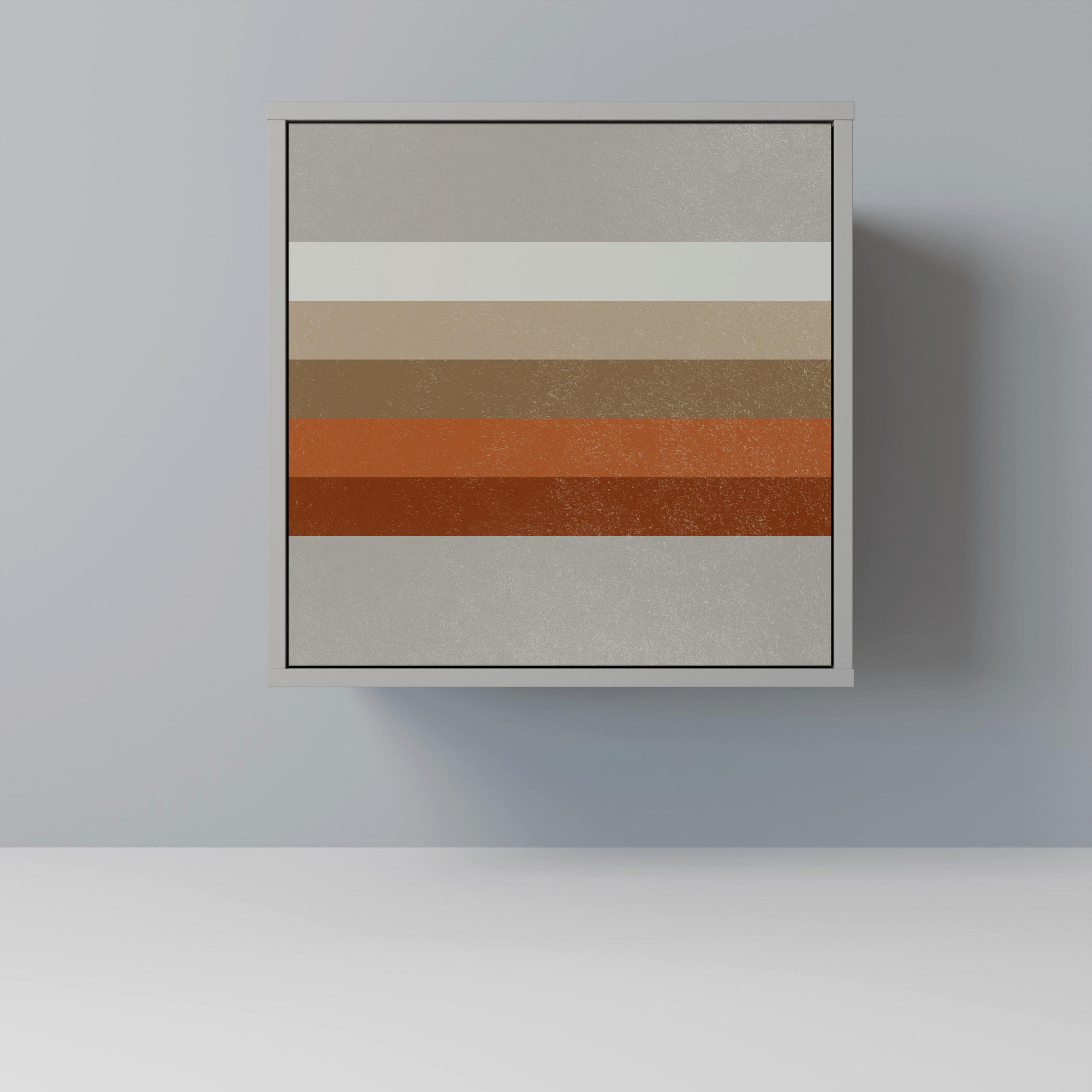 SpaceRebels Sideboard Grau 57.5x57.5x42 cm