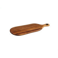 SCHNEIDEBRETT aus Akazienholz Freja - 41 x 16cm - Braun, Holz (16/41cm) - Björn