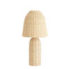 TISCHLAMPE Mandor Braun 28.5/28.5/60 cm - Naturfarben, Holz (28.5/28.5/60cm) - Light & Living
