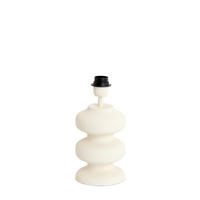 LAMPENFUSS Soroca Weiß 15/15/24 cm - Weiß, Metall (15/15/24cm) - Light & Living