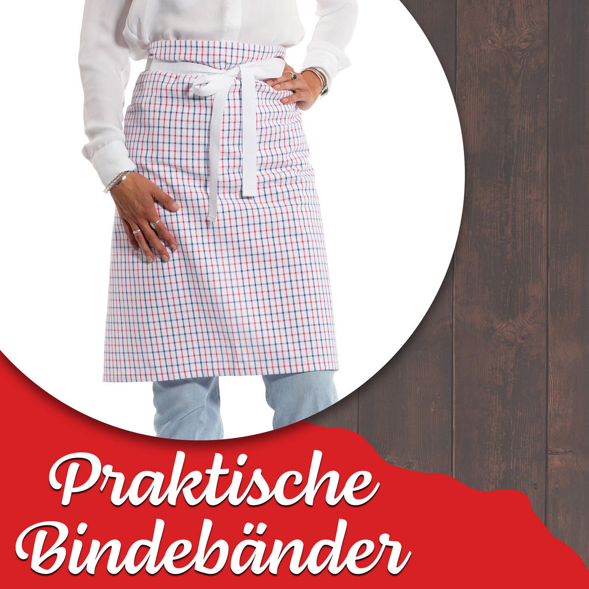 SCHÜRZE , 100% Baumwolle - Multicolor, Textil (65/84cm) - Zollner