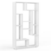 RAUMTEILER Domus Weiß 70.2 x 120 cm 9 Fächer - Weiß, Holzwerkstoff (70.2/120/20.1cm) - Vicco