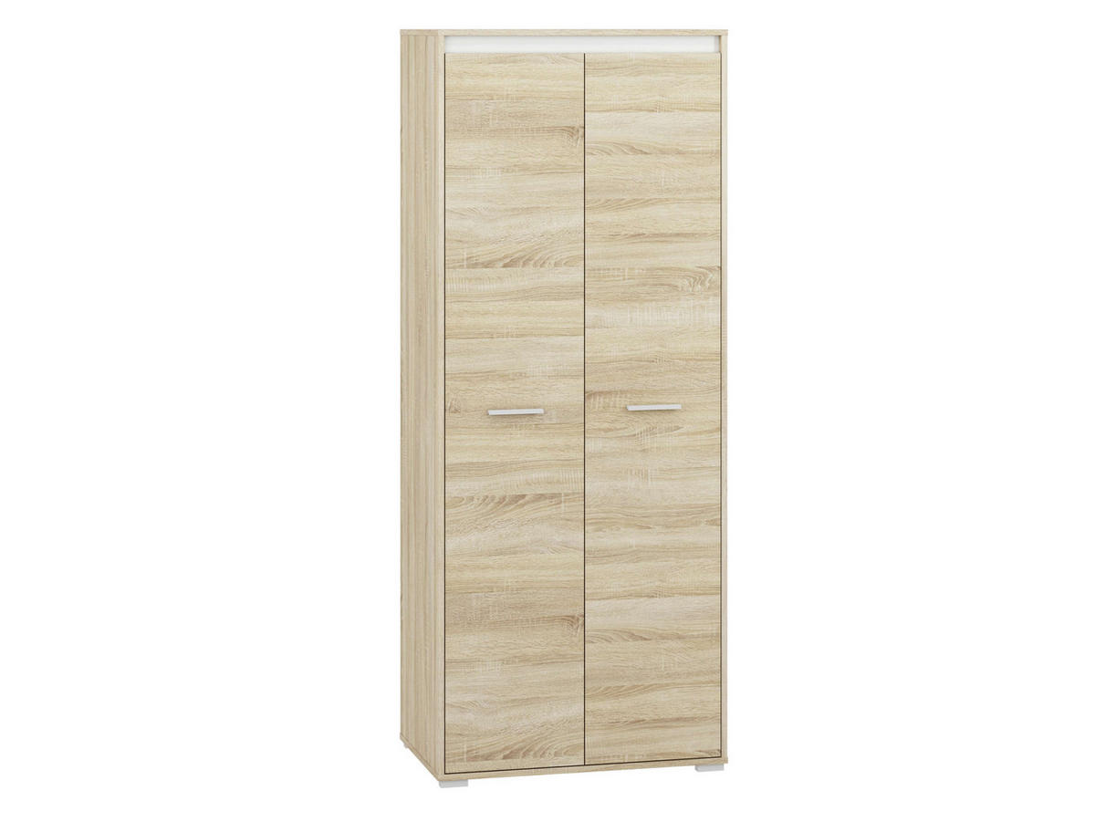 WOHNZIMMER Set 3-tlg. – Avo – Eichefarben - Eichefarben, Holzwerkstoff (80/200/50cm) - hi-markt