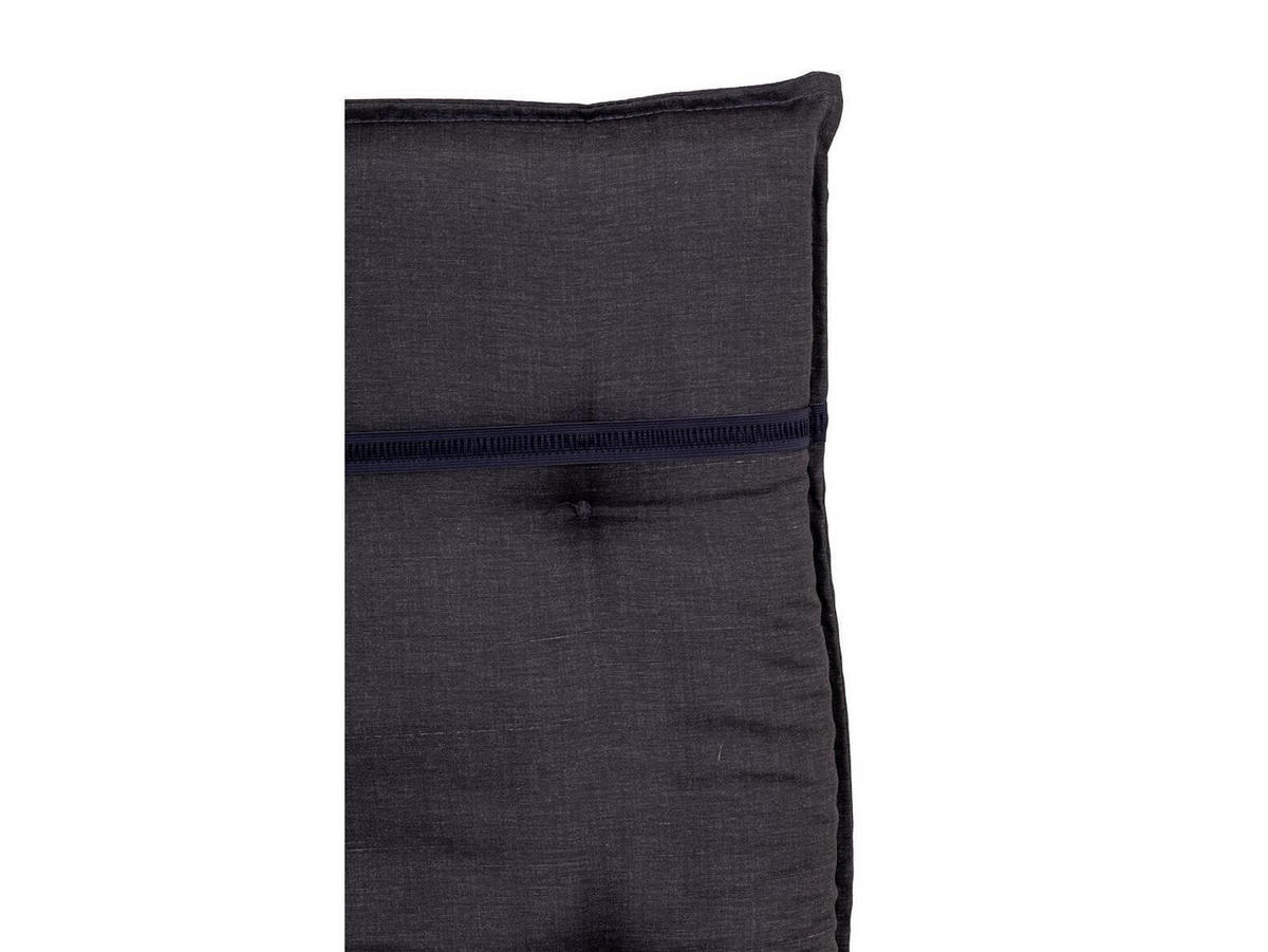 RELAXSESSEL-AUFLAGE »Belsh« – marmoriert grau, 171 x 50 x 6 cm - Grau, Kunststoff (50/12/120cm) - Green Spirit