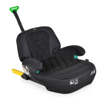 SITZERHÖHUNG Jax i-Size schwarz 125-150cm Gruppe 3 Isofix Top Tether - Schwarz, Kunststoff (45/32/41cm) - Cangaroo
