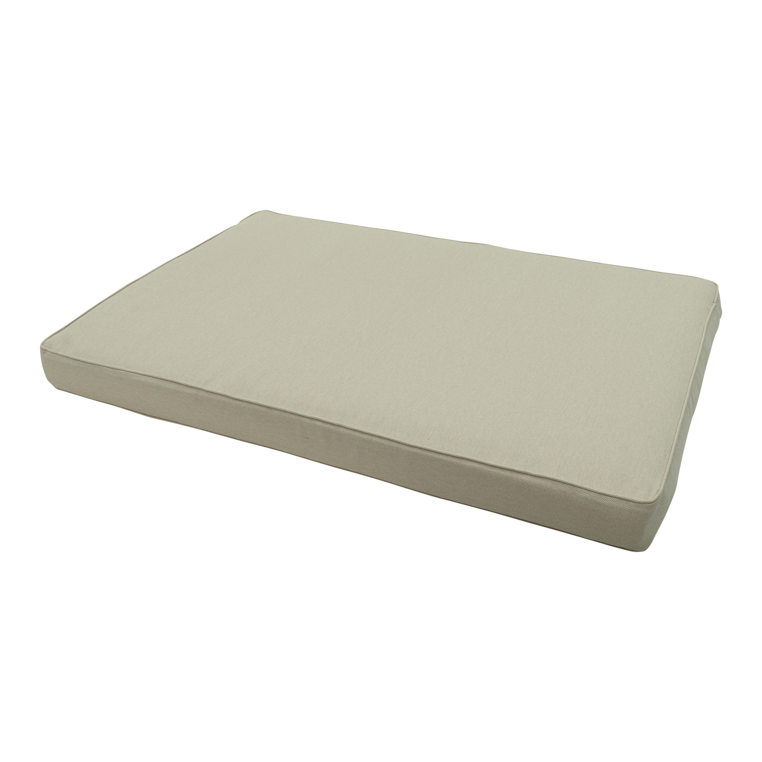 PALETTENSITZKISSEN Canvas 120/80 cm - Beige, Textil (80/10/120cm) - Madison