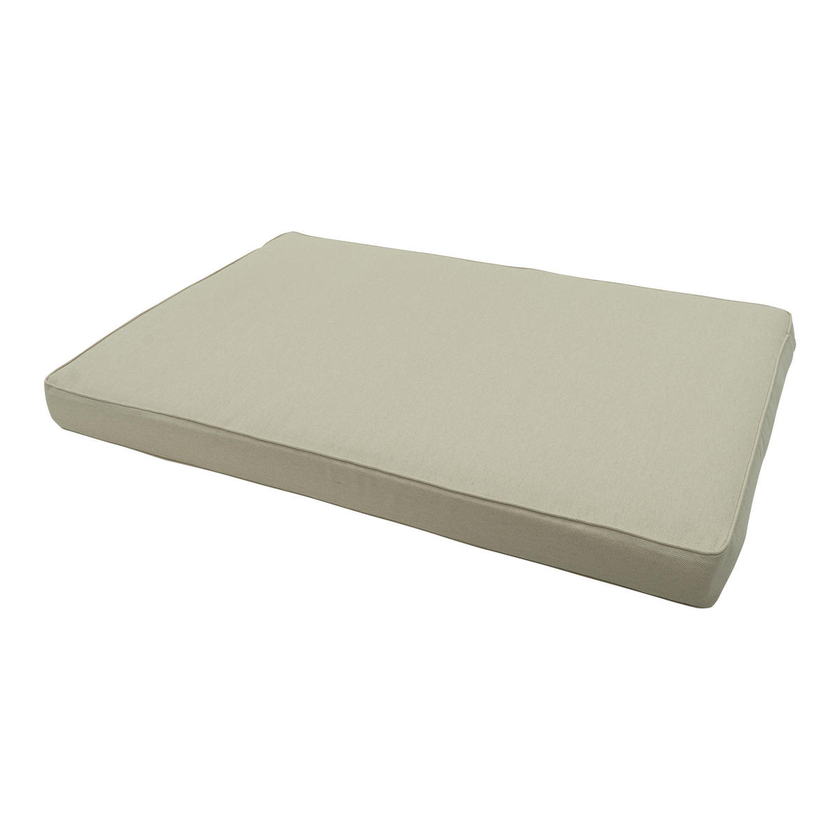 PALETTENSITZKISSEN Canvas 120/80 cm - Beige, Textil (80/10/120cm) - Madison
