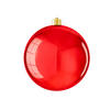 LAALU CHRISTBAUMKUGEL rund rot glänzend 20 cm - Rot, Kunststoff (27/27/27cm) - LAALU