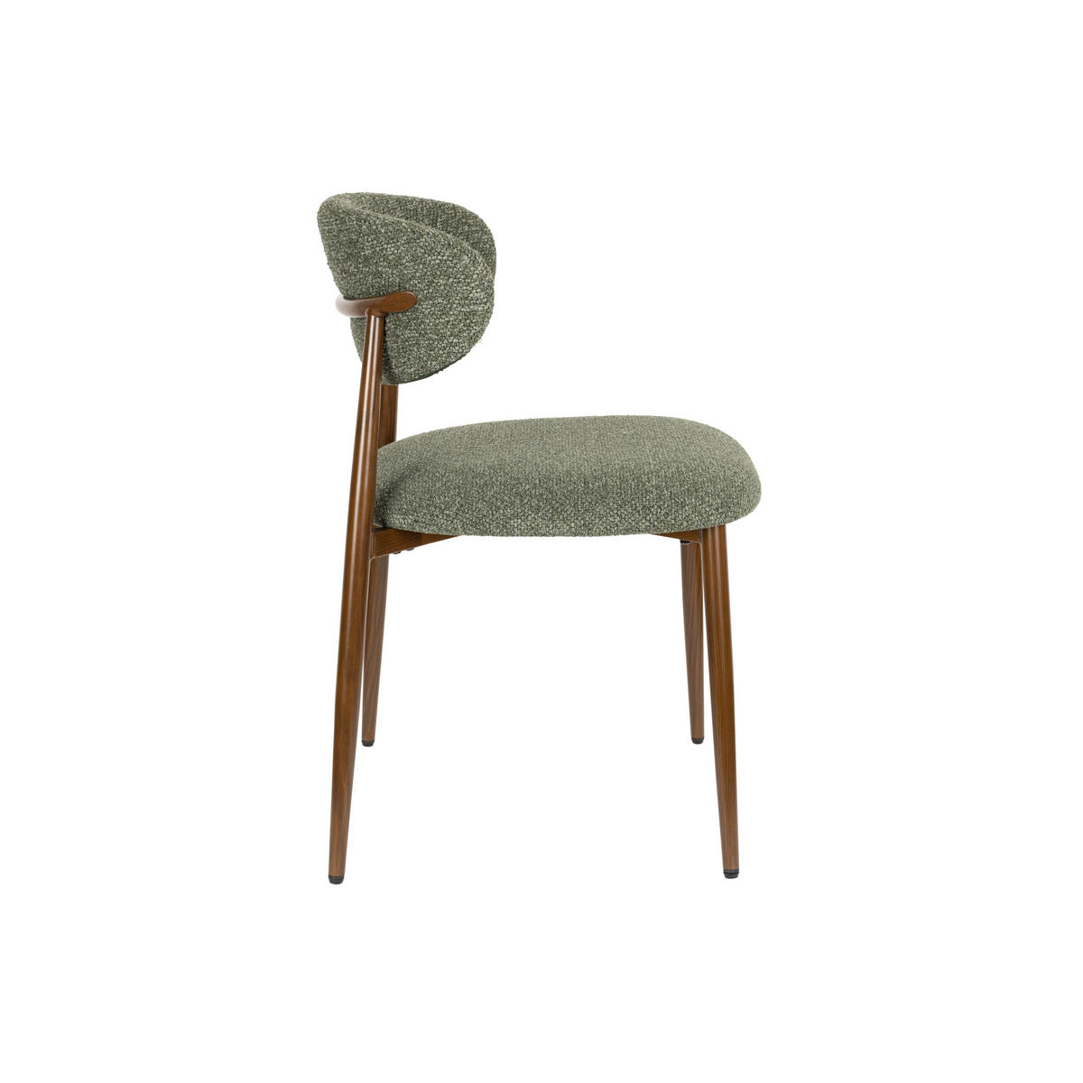 ESSZIMMERSTUHL Noor Grun - 2 er Set - Grün, Kunststoff (51/77.5/53cm) - Housecraft Living
