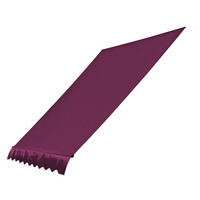 ERSATZDACH für Klemmmarkise 300/130 cm Bordeaux - Bordeaux, Textil (300/1/130cm) - QUICK STAR