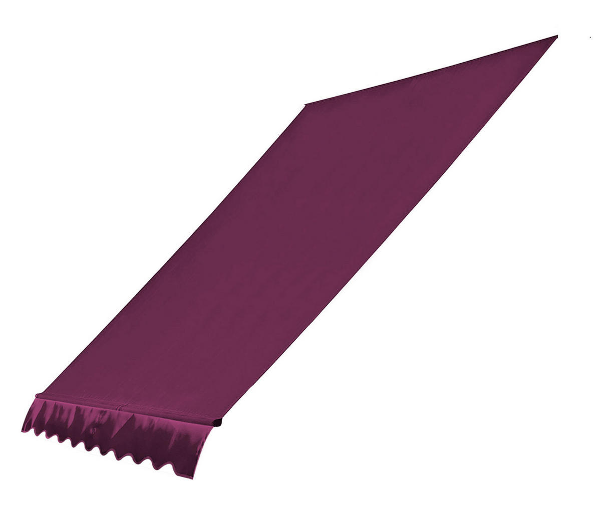 ERSATZDACH für Klemmmarkise 300/130 cm Bordeaux - Bordeaux, Textil (300/1/130cm) - QUICK STAR