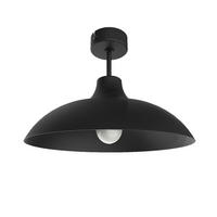 DECKENLEUCHTE - Schwarz, Metall (40/40/23cm) - Lumicom