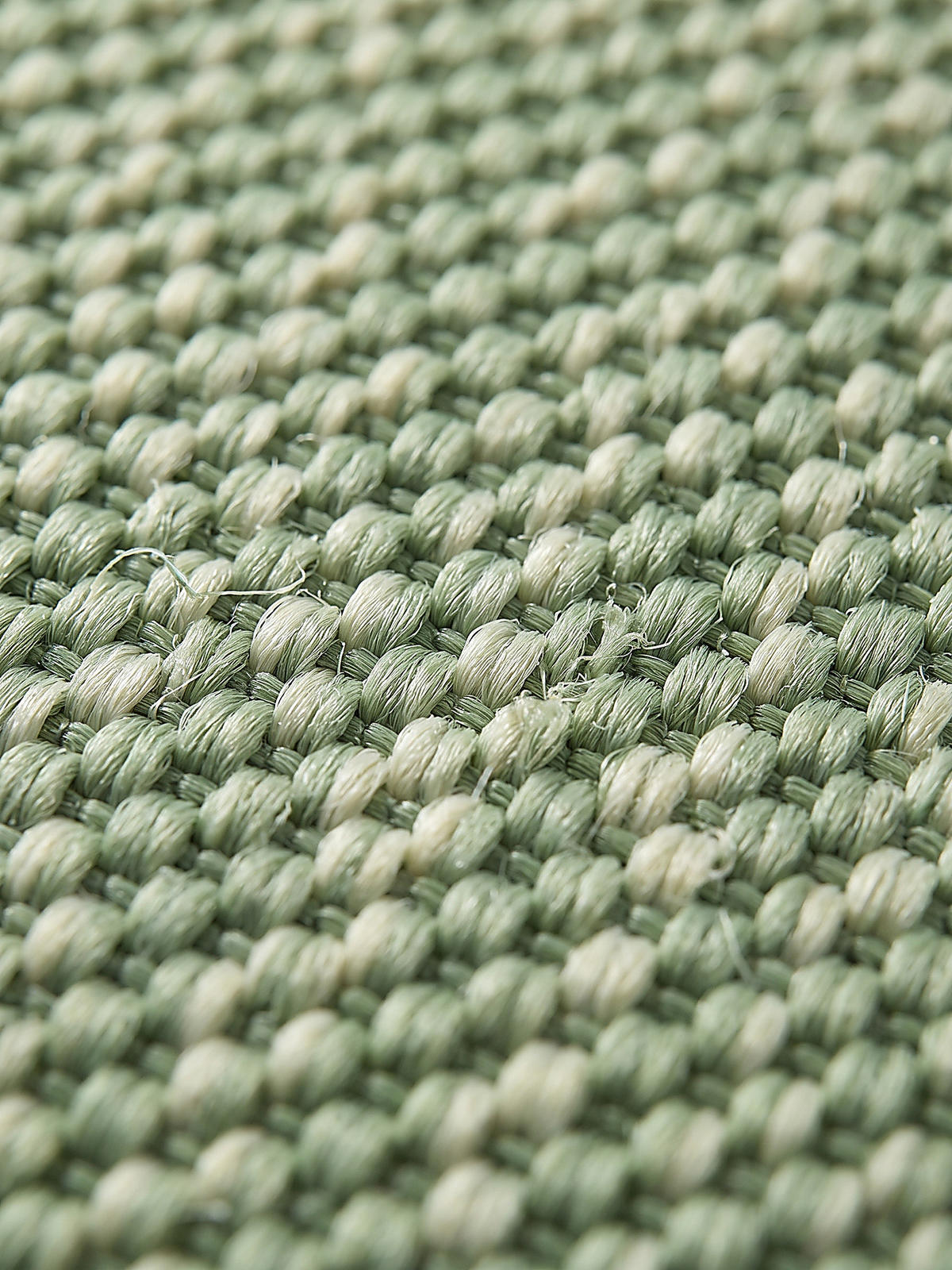 FLACHWEBTEPPICH Uni BORNO Polypropylen Grün 240 x 340 cm - Grün, Textil (240/340cm) - KADIMA DESIGN