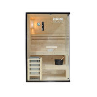 SAUNA SHADOW M - M - Naturfarben, Holz (120/190/120cm) - Home Deluxe