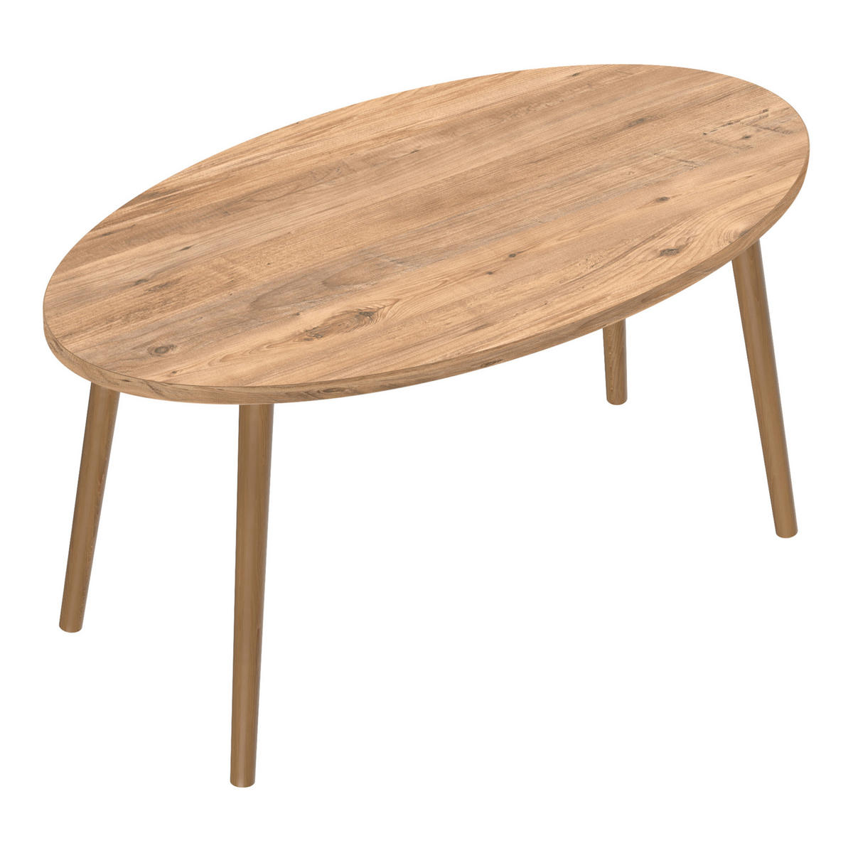 COUCHTISCH Sindal 90/50/41 - Braun, Holz (50/90/41cm) - [en.casa]