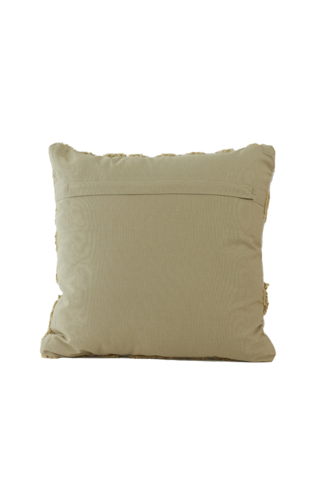 DEKOKISSEN Sarmi Grün 45/45 cm - Grün, Textil (45/45cm) - Light & Living