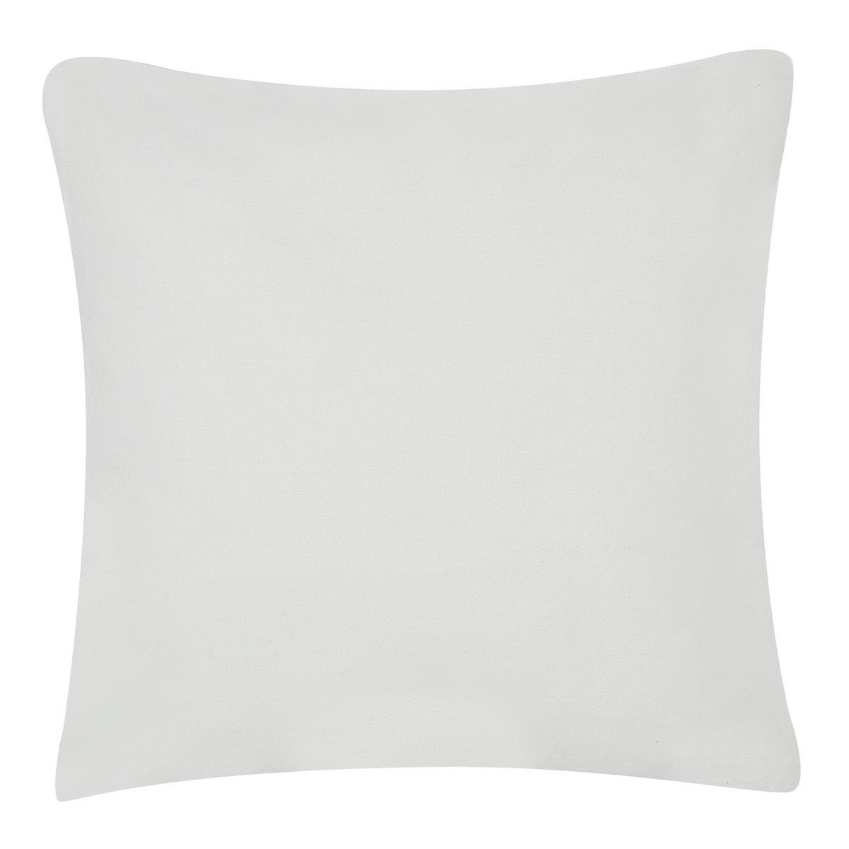 DEKOKISSEN 2er-Set Dunkelgrün 45/45 cm Diascia - Dunkelgrün, Textil (45/45cm) - Beliani