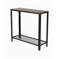KONSOLENTISCH - Alteiche, Metall (35/101.5/80cm) - Mat-Haus