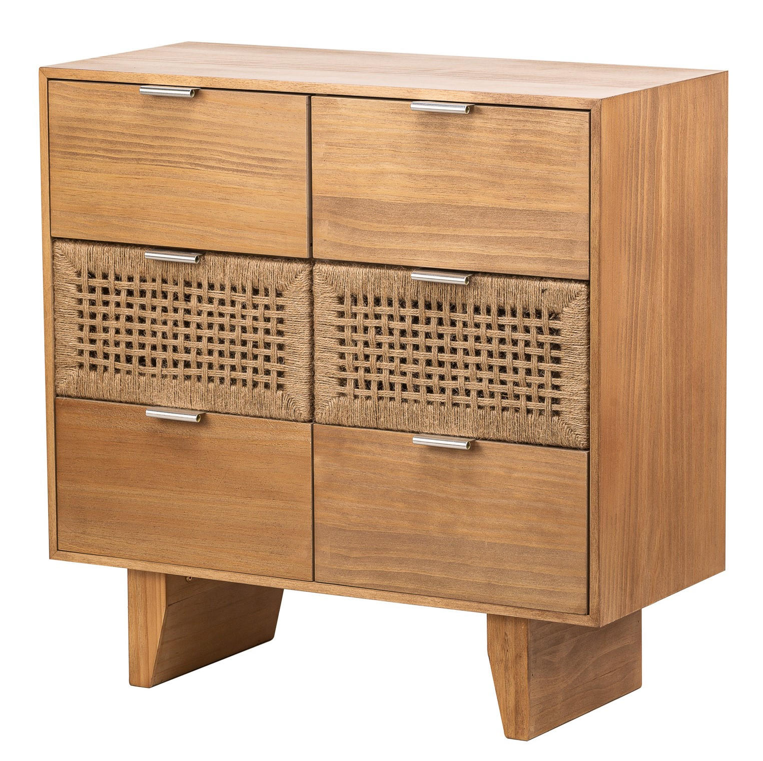KOMMODE Rechteckig Braun 75 x 35 x 78 cm - Braun, Holz (75/78/35cm) - Nordlys