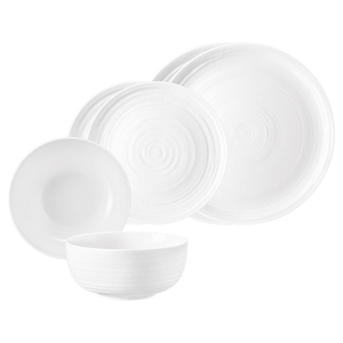 BASIC-SET Terra Weiß 6er Set - Weiß, Keramik (1/1/1cm) - Seltmann Weiden