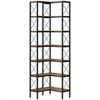 BÜCHERREGAL 60/60/200 cm Braun - Braun, Karton (60/200/60cm)