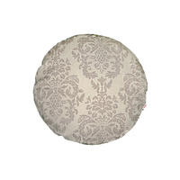 KISSENNHÜLLE Rund Epoche linen-taupe 60 cm Ø - Ecru, Textil (60/60cm) - beties Heimtextil