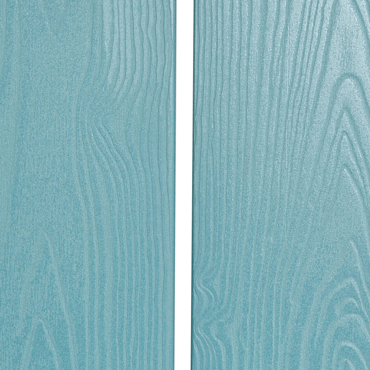 TRÄDGÅRDSBÄNK Adirondack 125 cm ljusblå - Blå, Plast (125/91/73cm) - Beliani