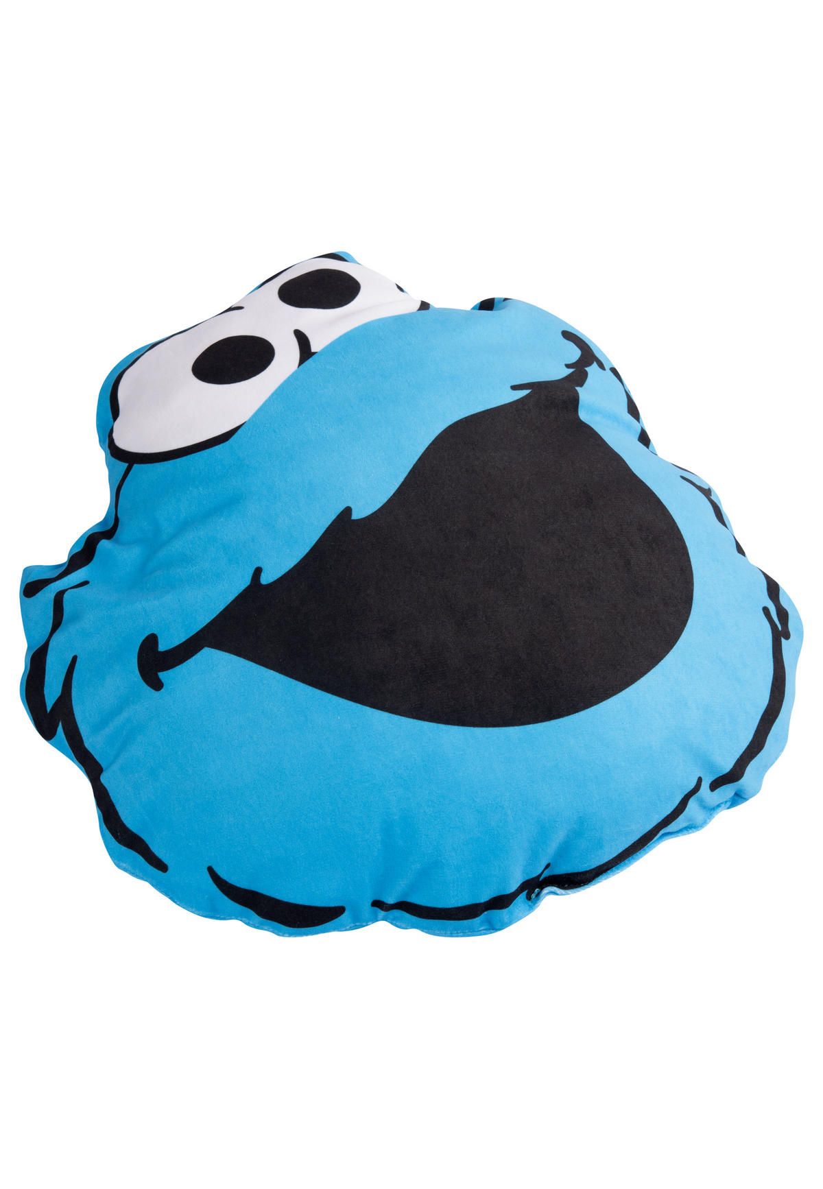 KINDERKISSEN Sesamstraße Krümelmonster Blau 35 x 35 cm - Blau, Textil (35/35cm) - United Labels
