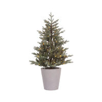 WEIHNACHTSBAUM mit Beleuchtung, 120 cm - Grün, Kunststoff (76/120cm)