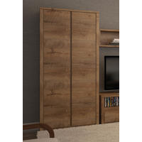 KLEIDERSCHRANK Montana Eiche Lefkas 90,3 / 53,3 / 196,6cm - Eichefarben, Holz/Holzwerkstoff (90.3/196.6/53.3cm) - Feldmann-Wohnen