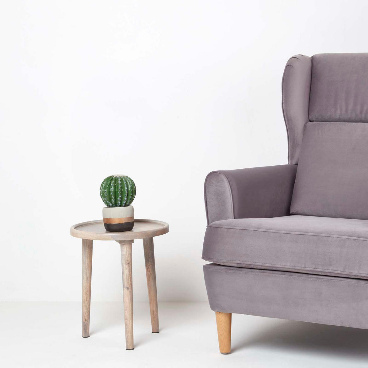 KUNSTPFLANZE Kugelkaktus im Deko-Topf, 19 cm - Grün, Kunststoff (19cm) - Homescapes