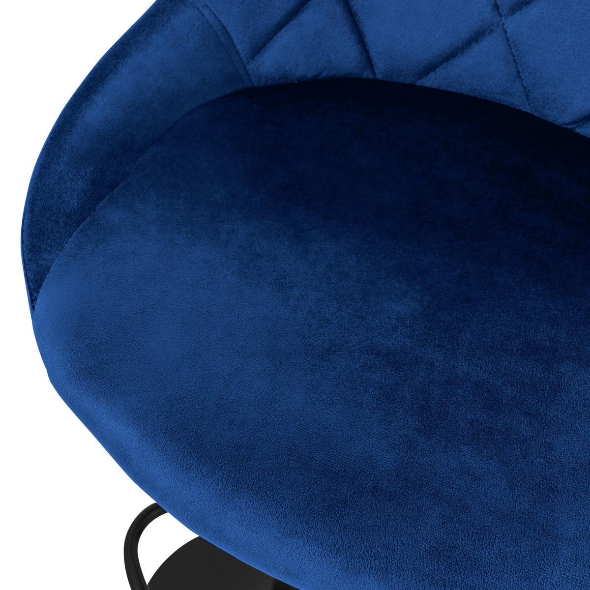 BARHOCKER 4er Set - Blau, Metall (47/106/37cm) - ML-DESIGN