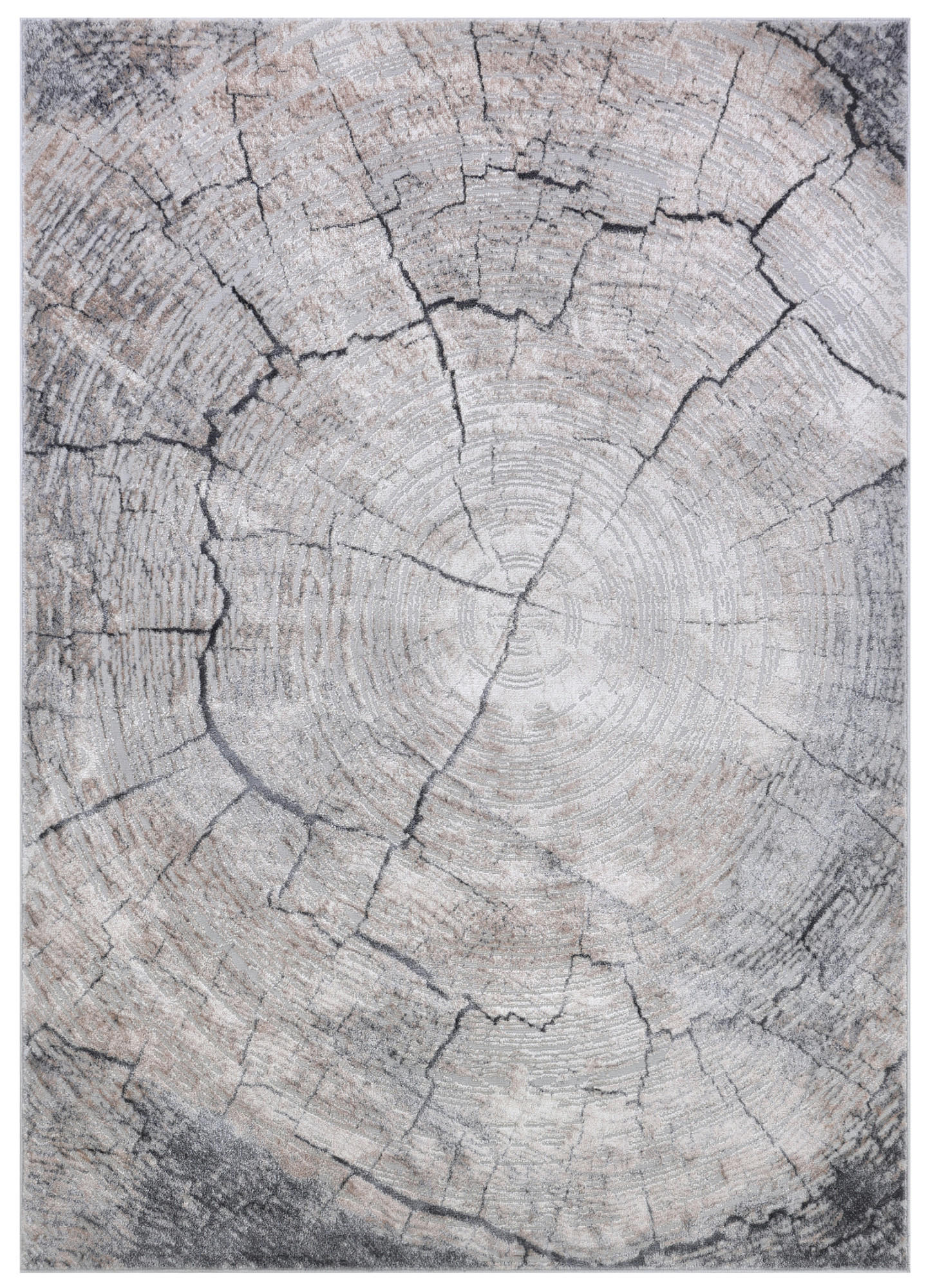 TEPPICH COMO Dunkelbeige 200/300 cm - Dunkelbraun, Kunststoff (200/300cm) - Tapiso