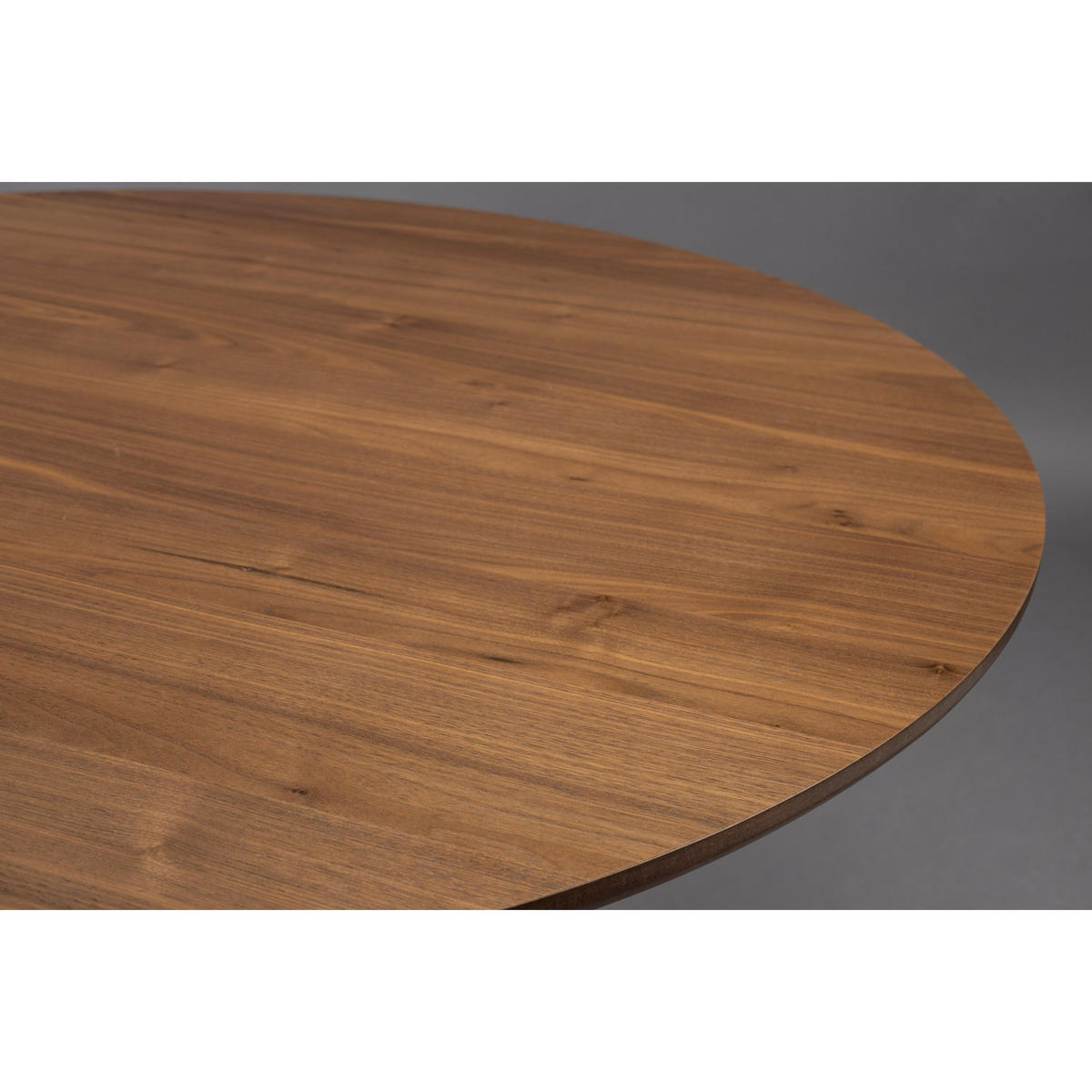 ESSTISCH Barlet Rund 120 cm Walnuss - Braun, Holz (120/120/75cm) - Dutchbone