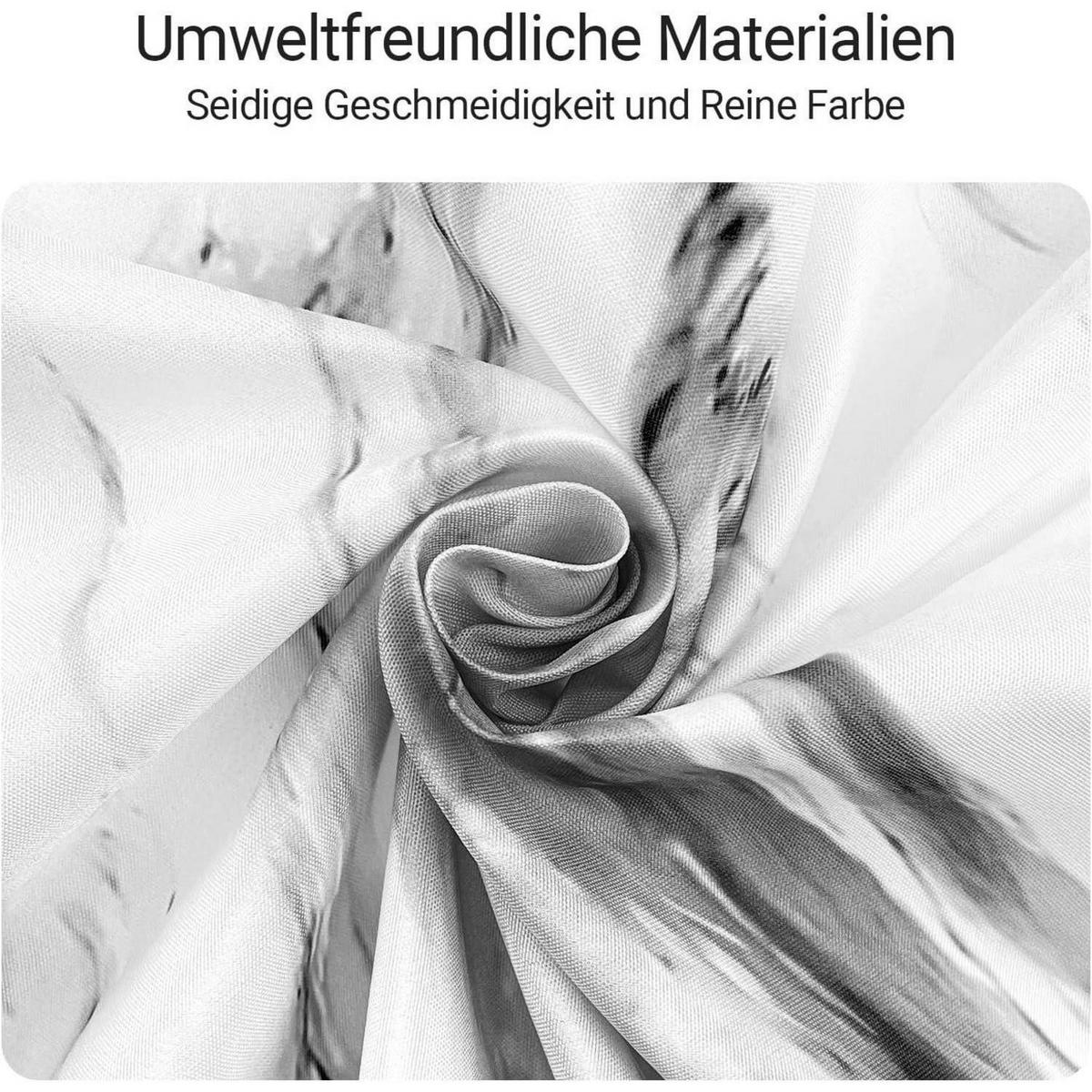 DUSCHVORHANG Marmoroptik 180 x 200 cm Wasserabweisend Waschbar - Multicolor, Textil (180/200cm)
